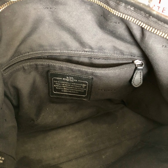 Black Coach Purse - Picture 4 of 5